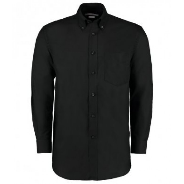 Workplace L/s Oxford Shirt | BLACK