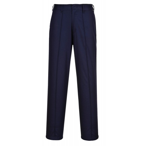 Ladies Elasticated Trousers | Navy | Reg | Large