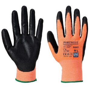 Amber Cut Nitrile Foam Gloves - Image 2