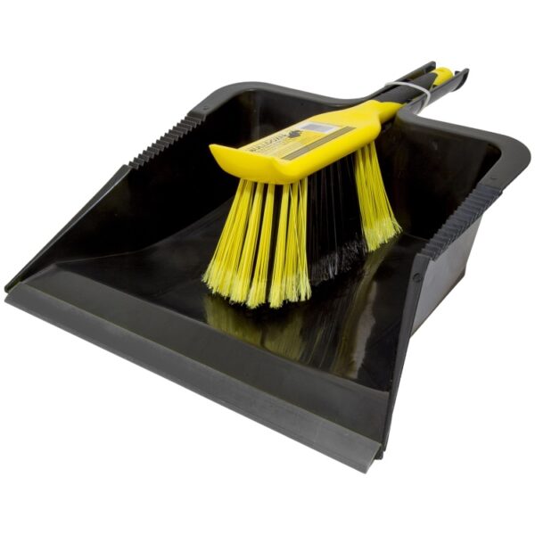 Heavy Duty Bulldozer Dustpan & Brush