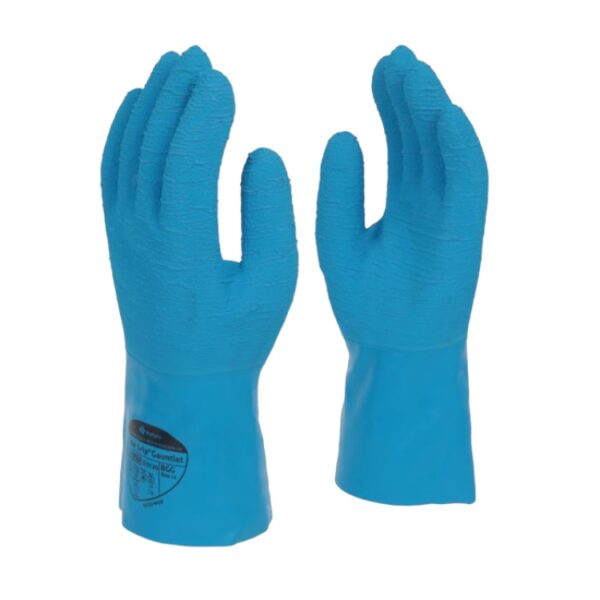 Blue Grip® Crinkle Latex Gauntlet - Image 3