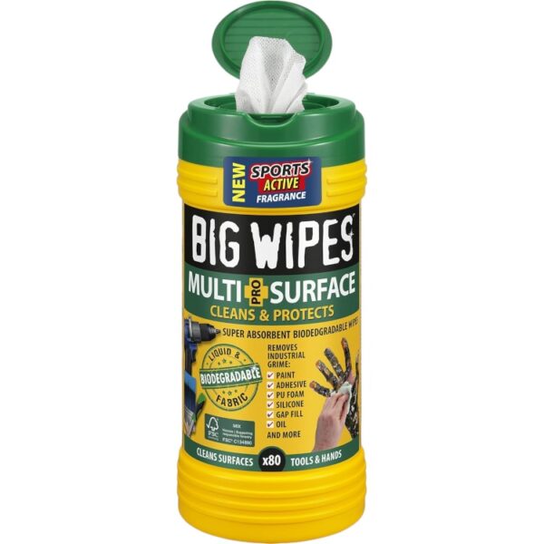 Big Wipes Multi-Surface Pro+ Wipes