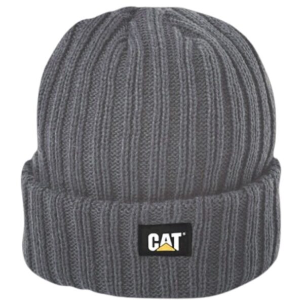 CAT Ribbed Watch Beanie Hat