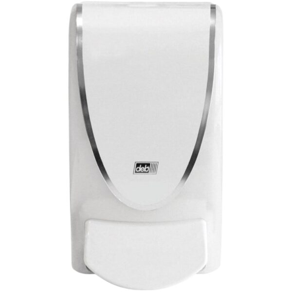 White & Chrome 1L Soap Dispenser