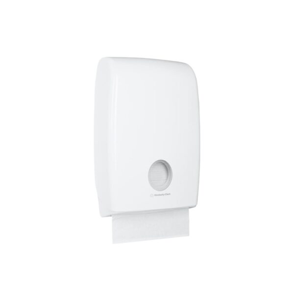 White Plastic Centrefold Dispenser