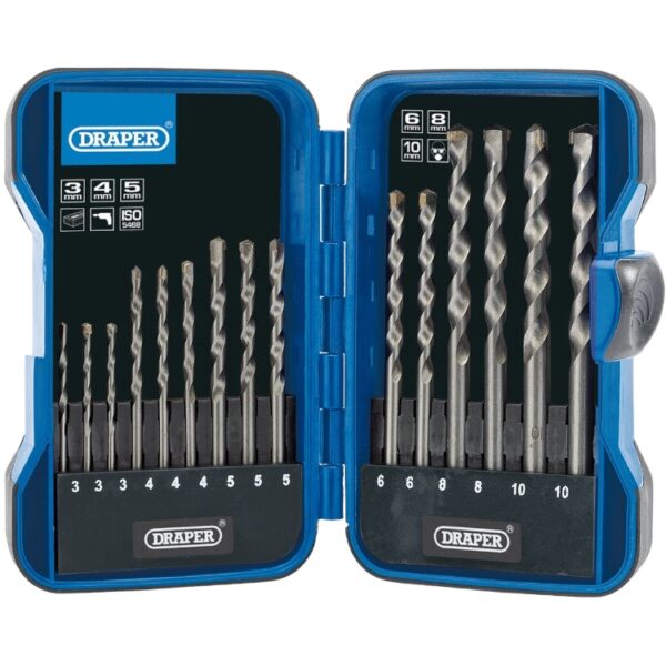 TCT Masonry Drill Bit Set (15 Piece)