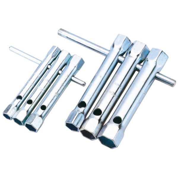 6 Piece Metric Tubular Box Spanner Set