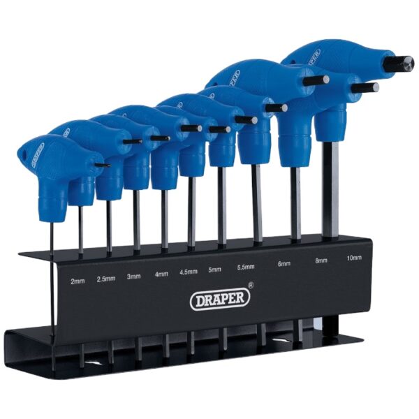 Metric T-Handle Hexagon Key Set (10 Piece)