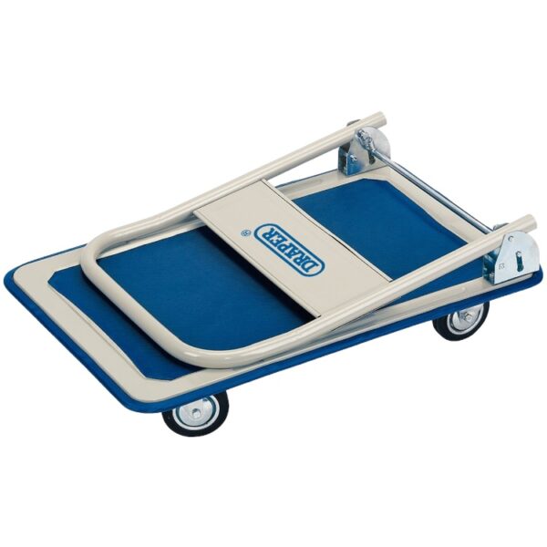 150 kg Platform Trolley with Folding Handle - Image 2