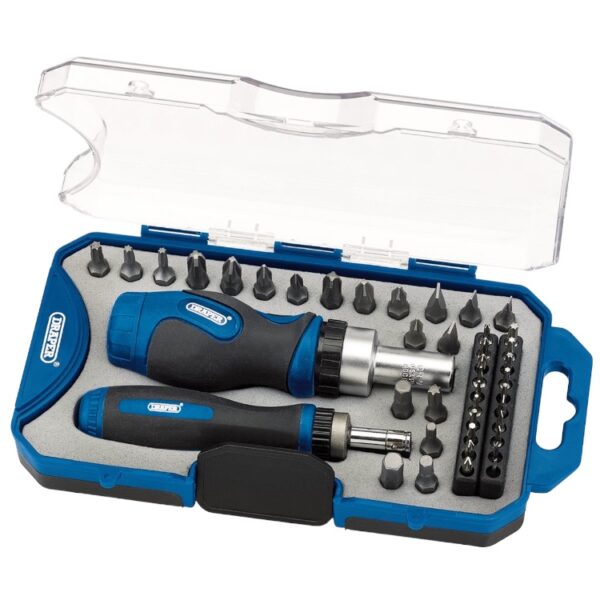 Ratchet Screwdriver & Bit Set (42 Piece)