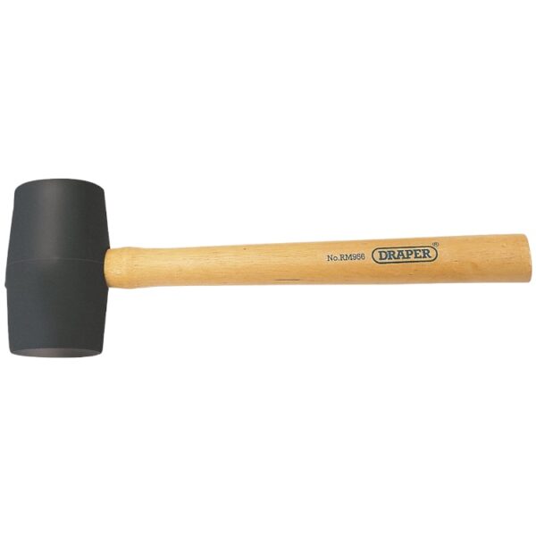 Draper 410 g (14.5 oz) Rubber Mallet with Hardwood Shaft