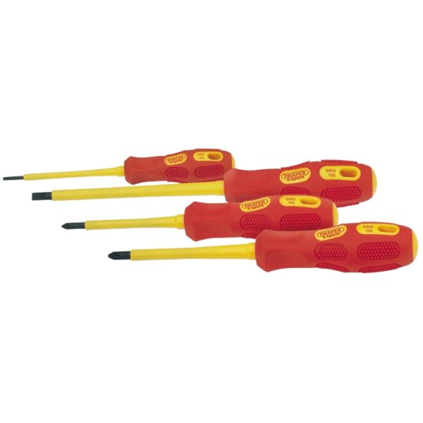 Fully Insulated Screwdriver Set (4 Piece)