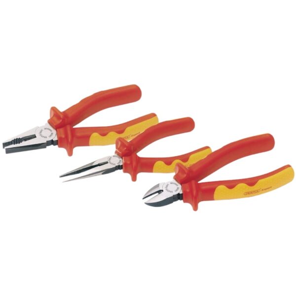 Expert VDE Plier Set (3 Piece)