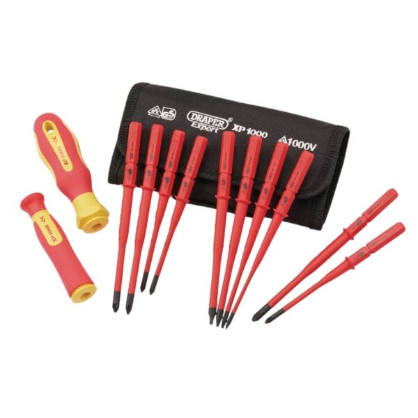 Interchangeable VDE Screwdriver Set (12 Piece)