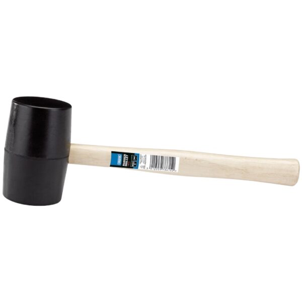 Draper 800 g (32 oz) Rubber Mallet with Hardwood Shaft