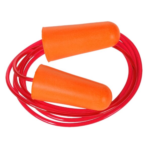 Corded PU Foam Earplugs