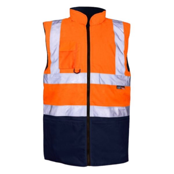 Hi-Vis Two Tone Bodywarmer - Image 2