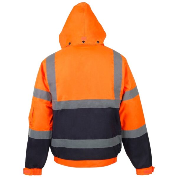 Hi-Vis Two Tone Bomber Jacket - Image 2