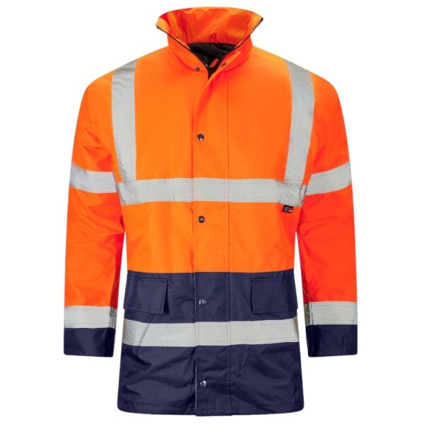 Hi-Vis Two Tone Parka Traffic Jacket