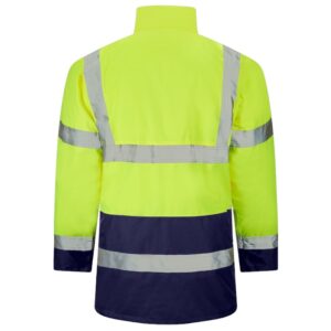 Hi-Vis Two Tone Parka Traffic Jacket - Image 4