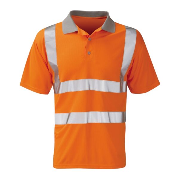 Hi-Vis Short Sleeve Breathable Polo Shirt