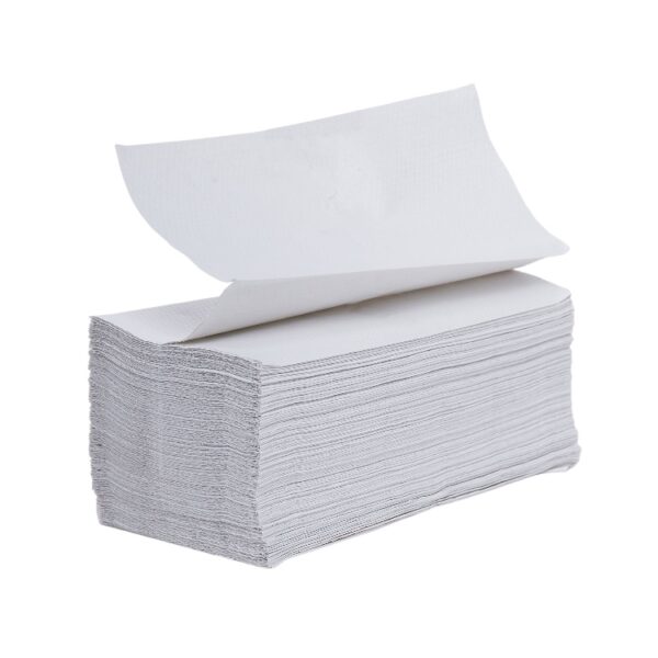 White Centrefold Hand Towels