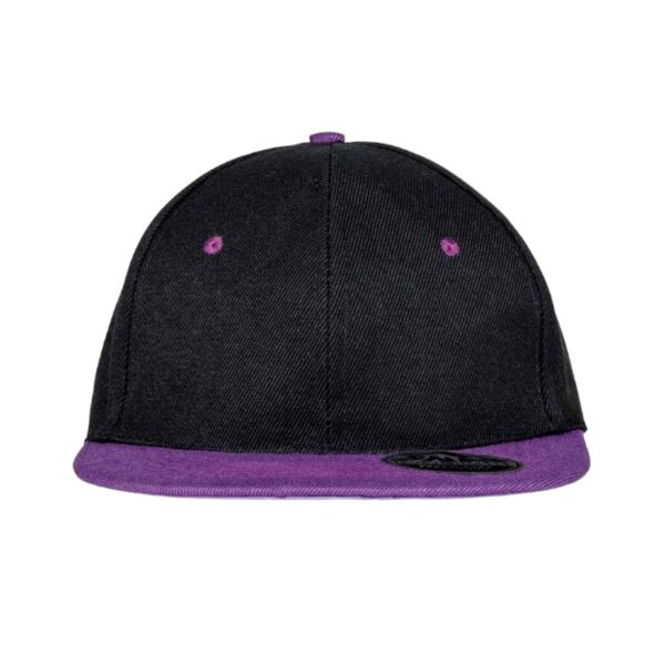 Bronx Flat Peak Snapback Cap