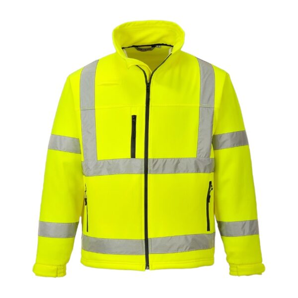 Hi-Vis Classic Softshell Jacket - Image 2