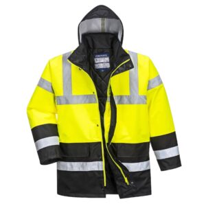 Hi-Vis Contrast Winter Traffic Jacket - Image 2