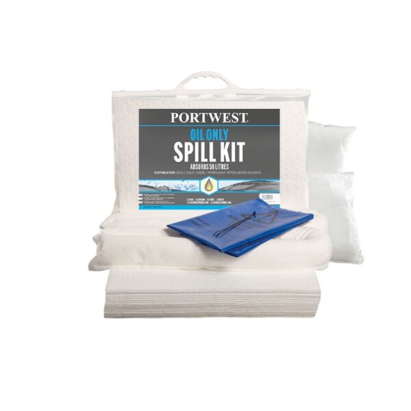 50 Litre Oil Only Spill Kit