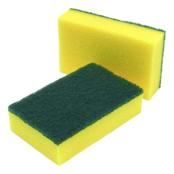 Large Foam-Backed Scouring Pads