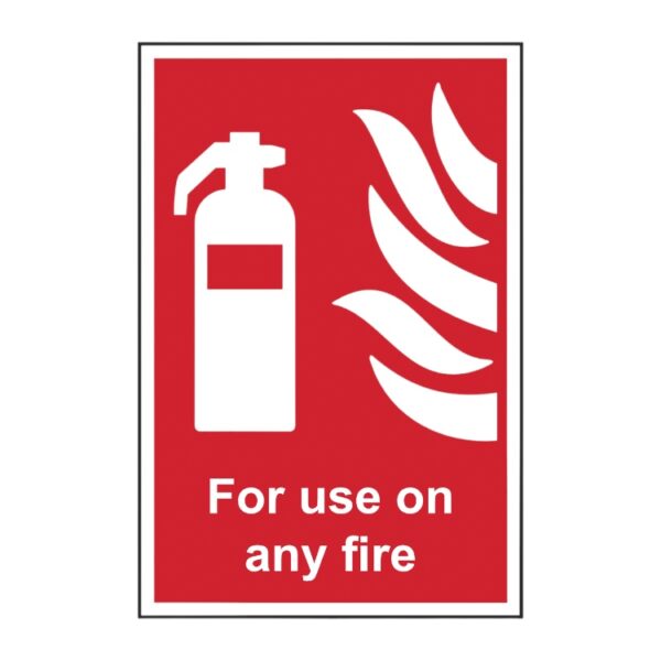 For Use On Any Fire