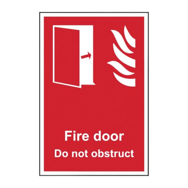 Fire Door - Do Not Obstruct