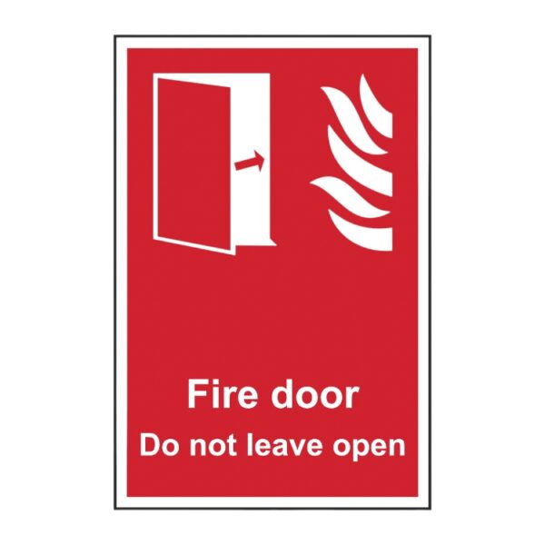 Fire Door - Do Not Leave Open