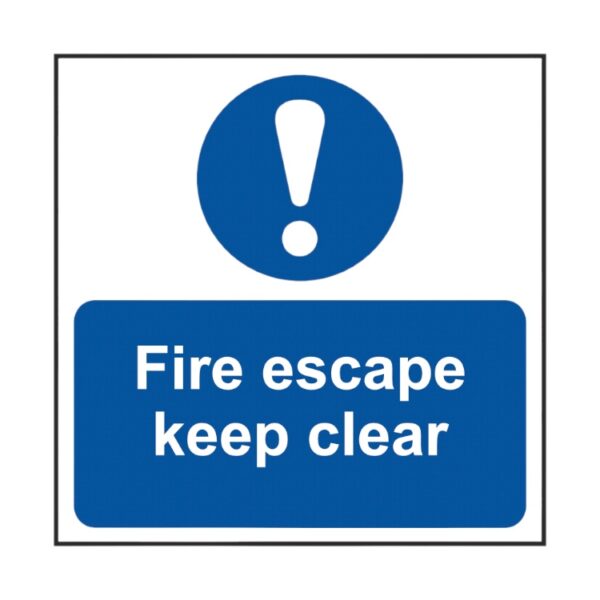 Fire Escape Keep Clear