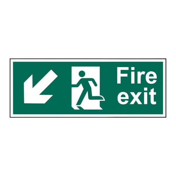 Fire Exit - Down and Left