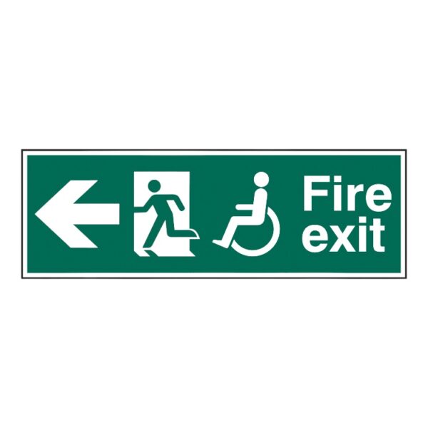 Disabled Fire Exit Left