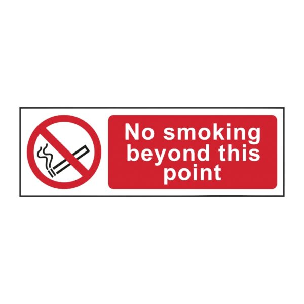 No Smoking Beyond This Point