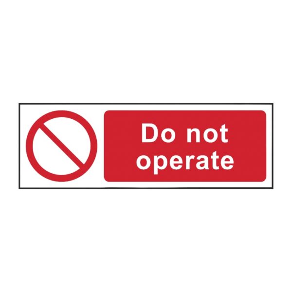 Do Not Operate