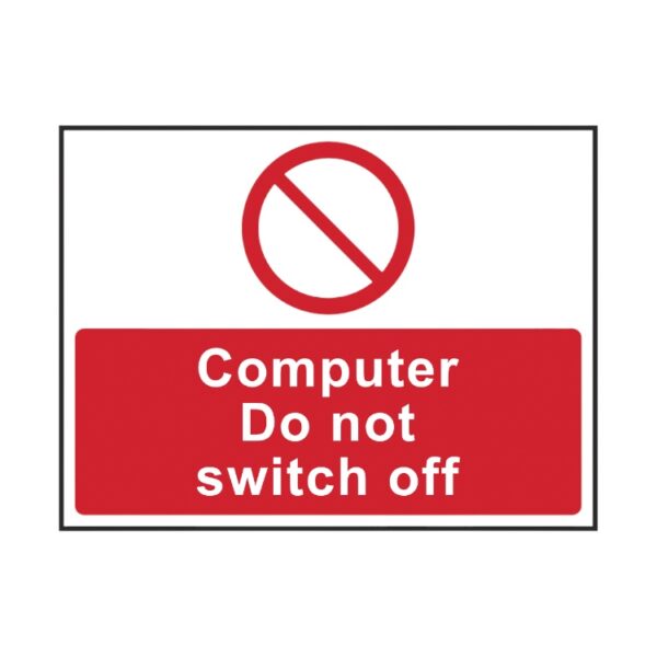 Computer Do Not Switch Off