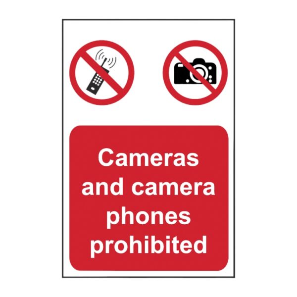 Cameras & Phones Prohibited