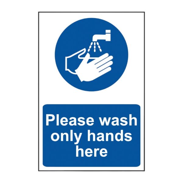 Please Only Wash Hands Here