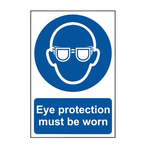 Eye Protection Must Be Worn In This Area