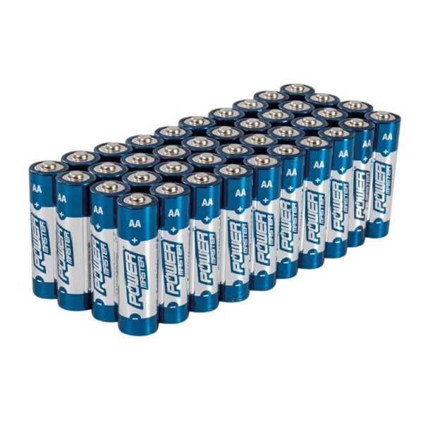 40 Heavy Duty AA-Size Alkaline Batteries