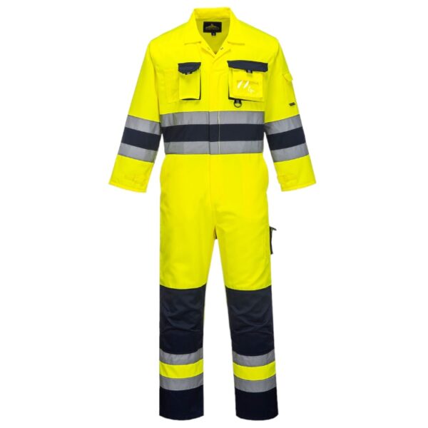 Nantes Hi-Vis Contrast Work Coverall