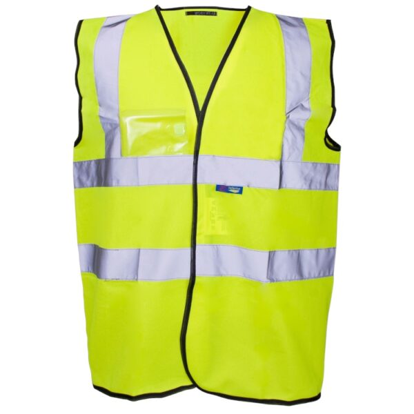 Supertouch Hi-Vis Velcro ID Vest