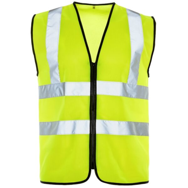 Hi-Vis Class 2 Zipped Waistcoat