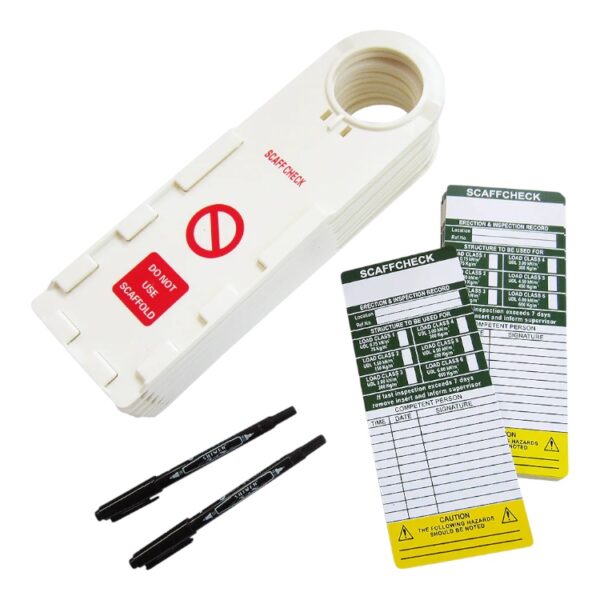 ScaffCheck Inspection Tag Kit